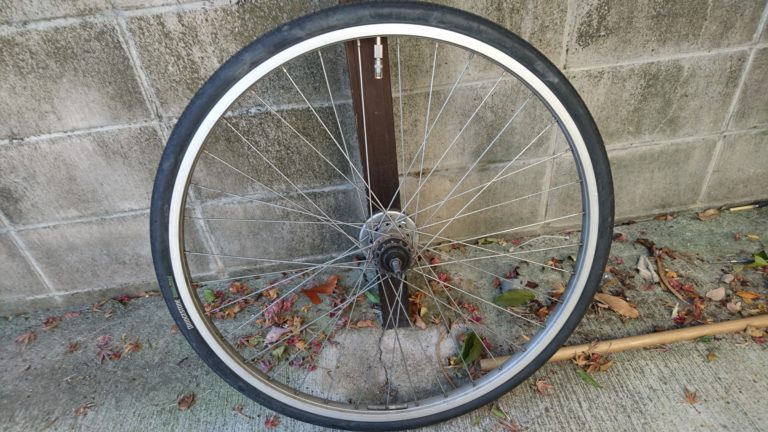 ホイール ハブ軸幅 自転車 140mm ママチャリ