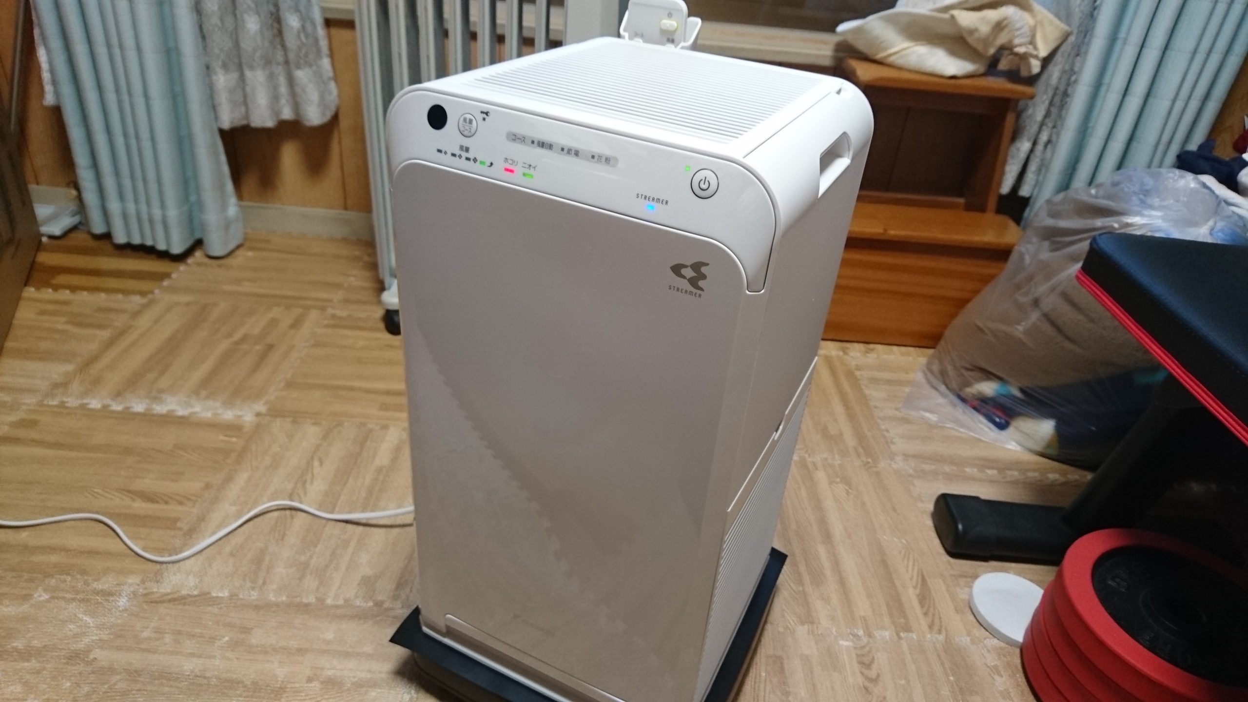 空気清浄機 小型 ダイキン ストリーマ空気清浄機 DAIKIN MC55Z-W 25畳